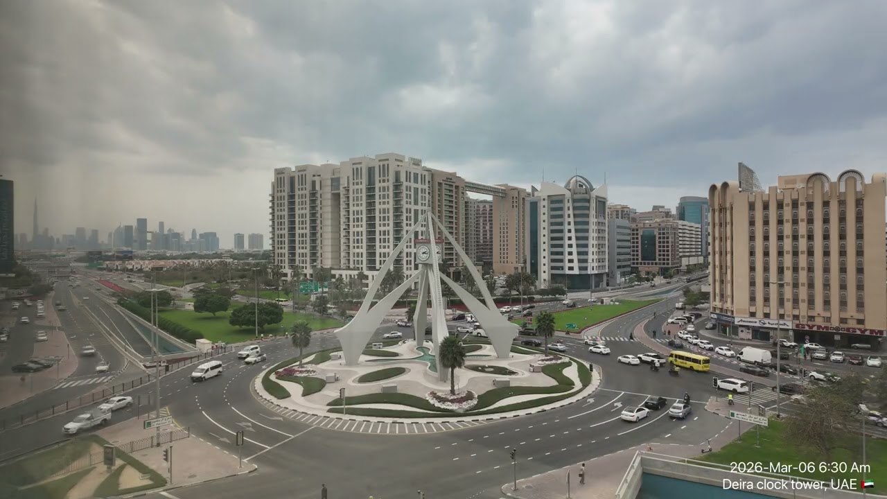 A cloudy day  06-Mar-2026  #timelapse #deira #duba