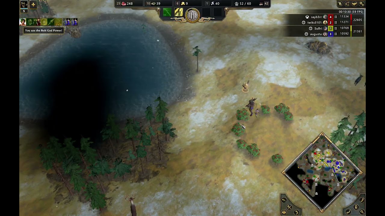 Age of Mythology (AOM) Retold PVP 2v2 as Greeks (Zeus)