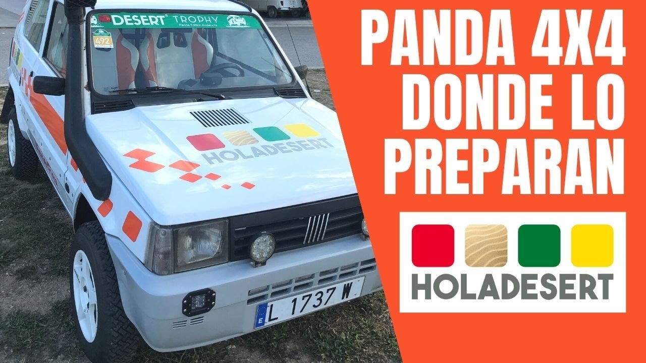 🚔  COCHES INCREIBLES 4X4 ! Probamos los PANDA 4X4 y alucina como funcionan. HOLADESERT Marruecos