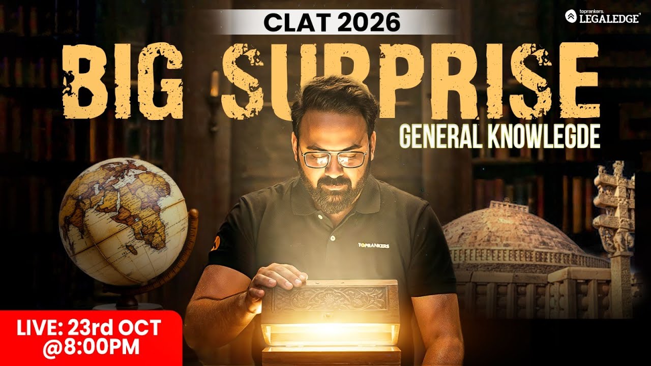Top GK Strategy for CLAT & AILET 2026 | Don’t Miss the Surprise Drop! 🎁