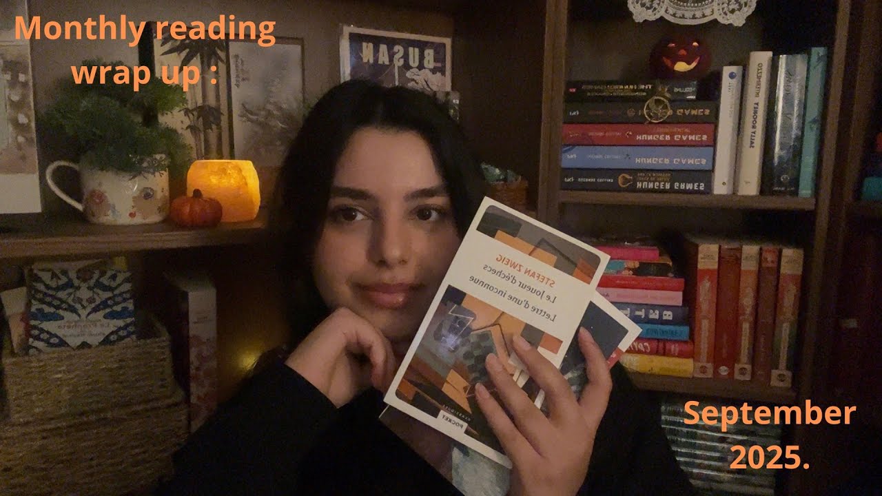 ASMR The 14 books I read in September 📚 (monthly reading wrap up)