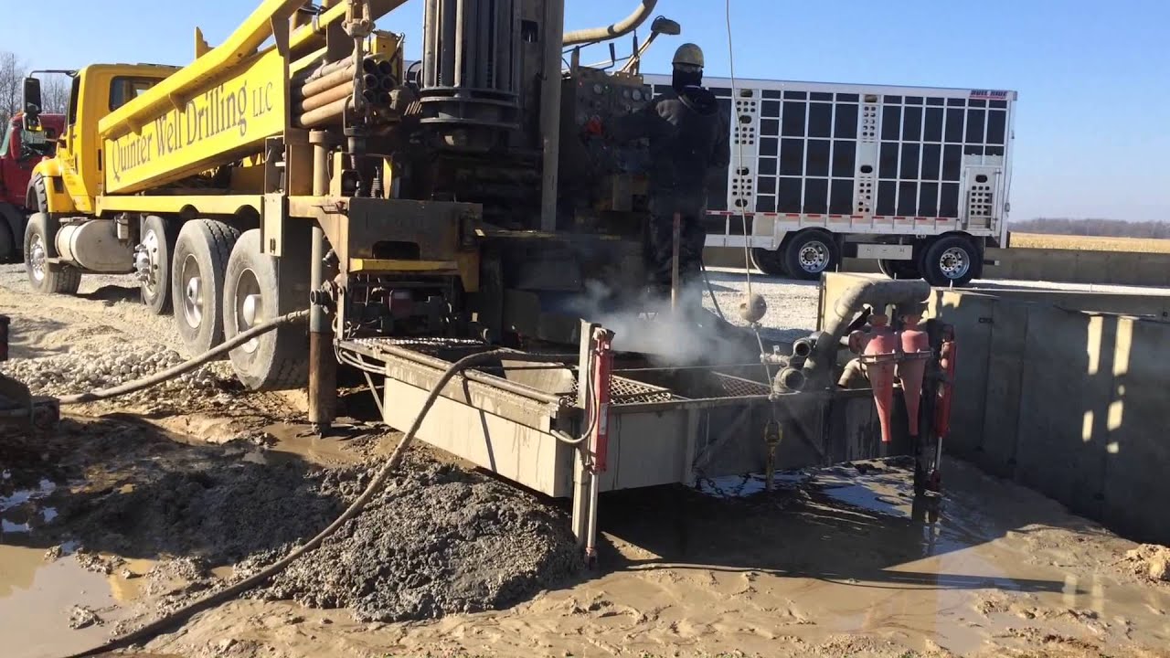 Quinter Well Drilling LLC., Drilling a Commercial Water Well