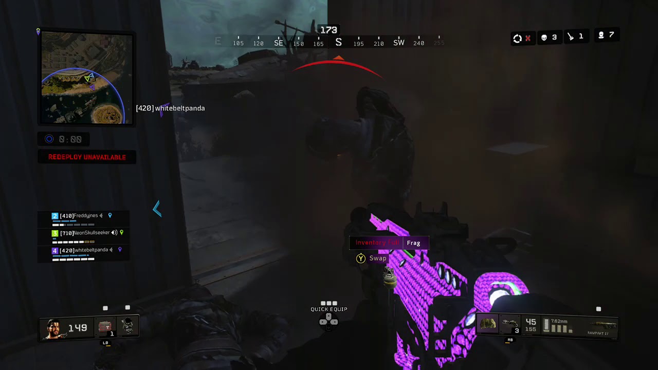 Blackout win on the shipwreck