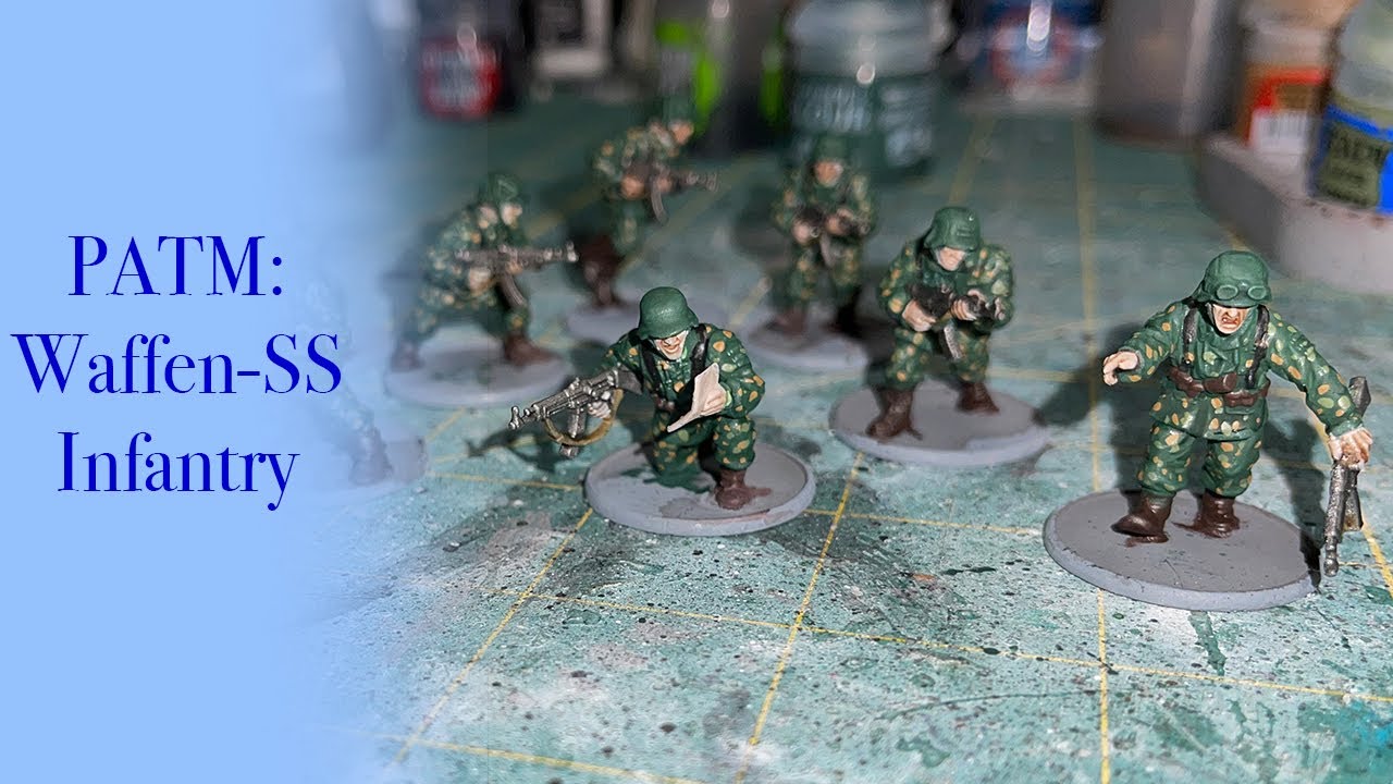 Paint All The Minis Project: Waffen-SS for Bolt Action