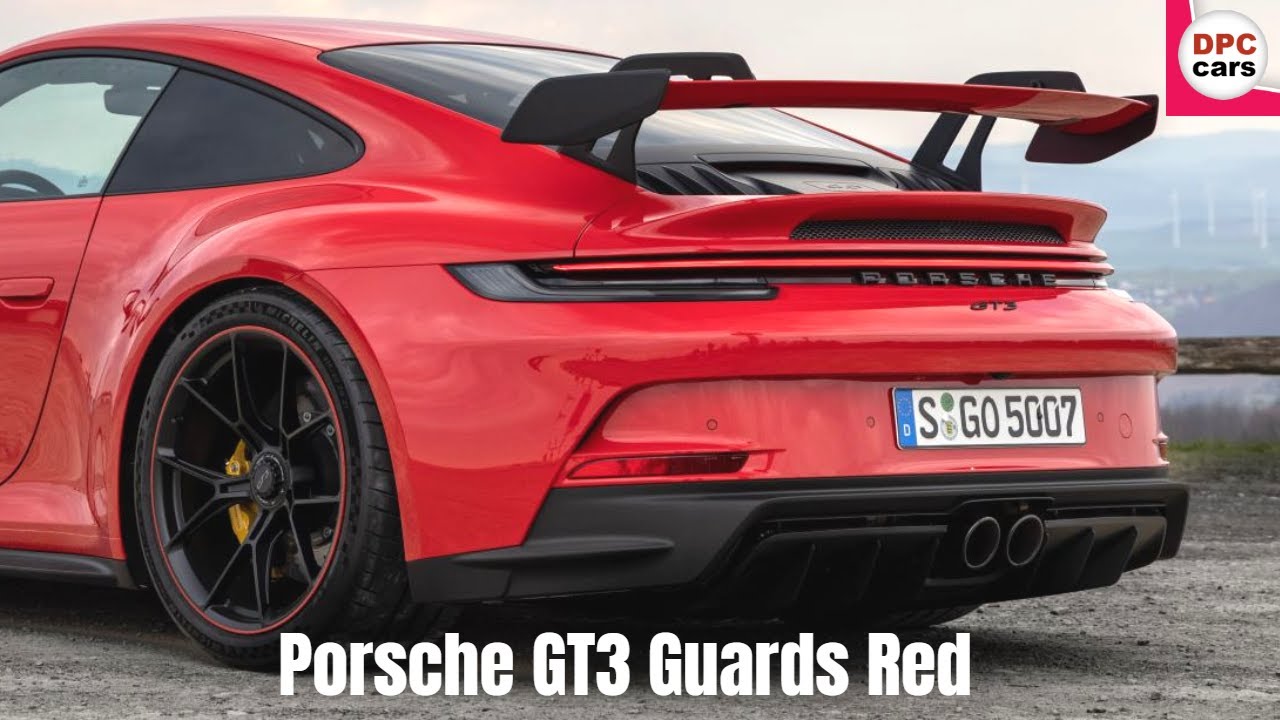 New Porsche 911 GT3 PDK in Guards Red