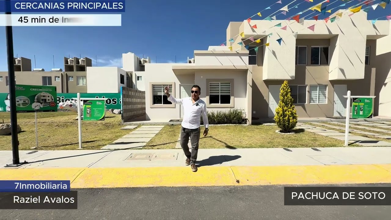 CASA DE UN PISO MODELO CARAVELLE REAL BILBAO $1,460,000 PACHUCA DE SOTO