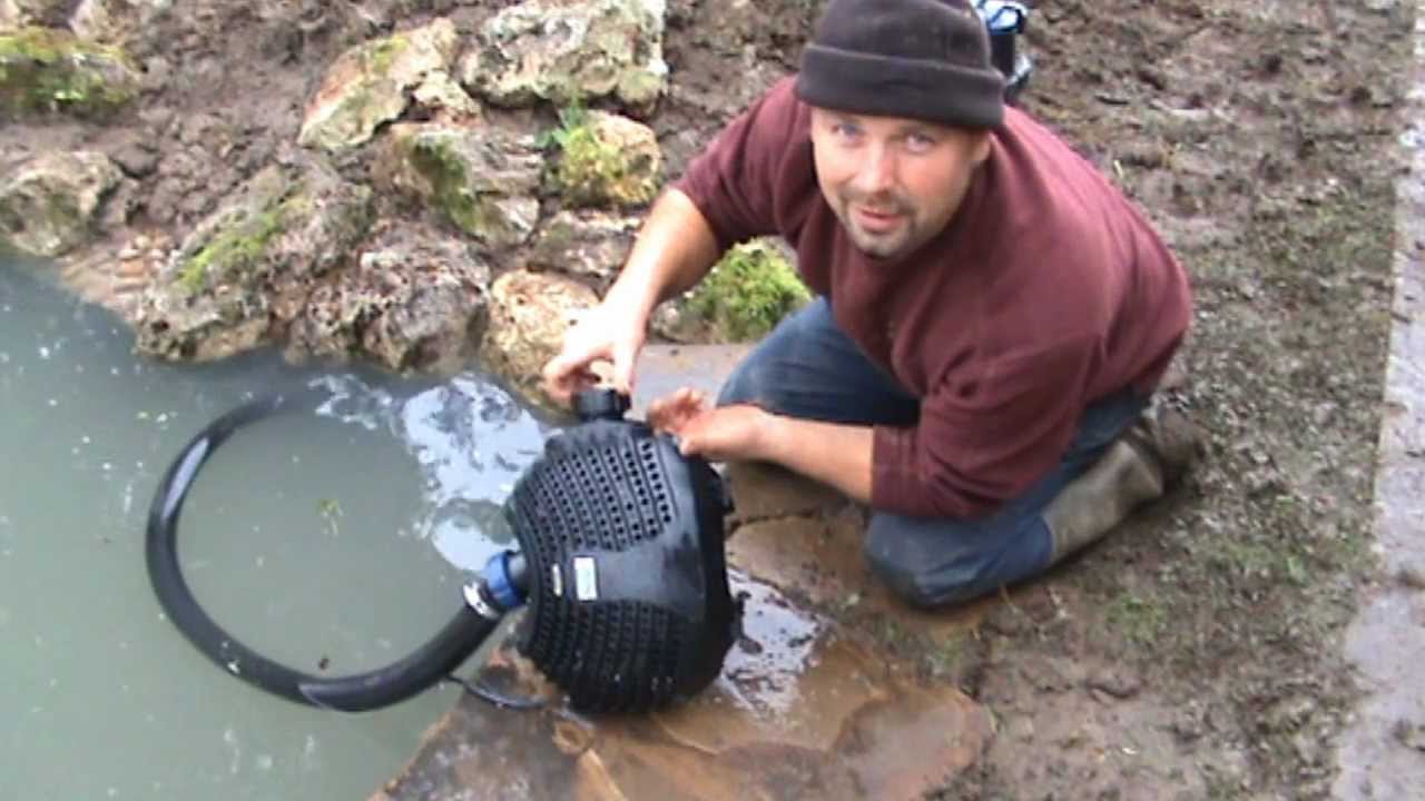How to Build a Fish Pond Part 4 - Finished Pond