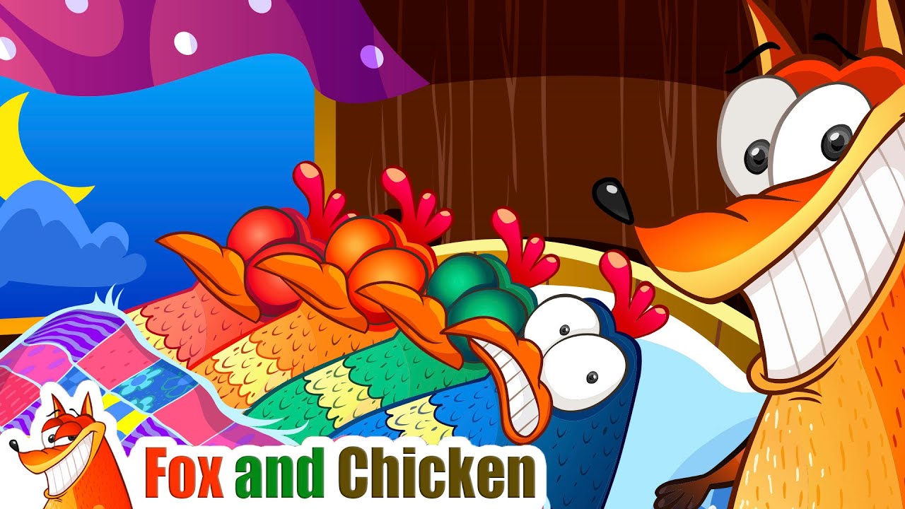 Ten in the Bed New | Fox and Chicken Nursery Rhymes & Kids Songs
