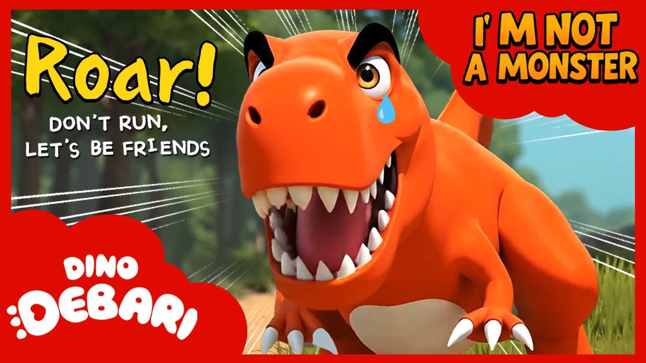 🦖 I&rsquo;m Not a Monster! | A Lonely Dino&rsquo;s Song 🦕 | Sing-Along with Debari! | DebariTV