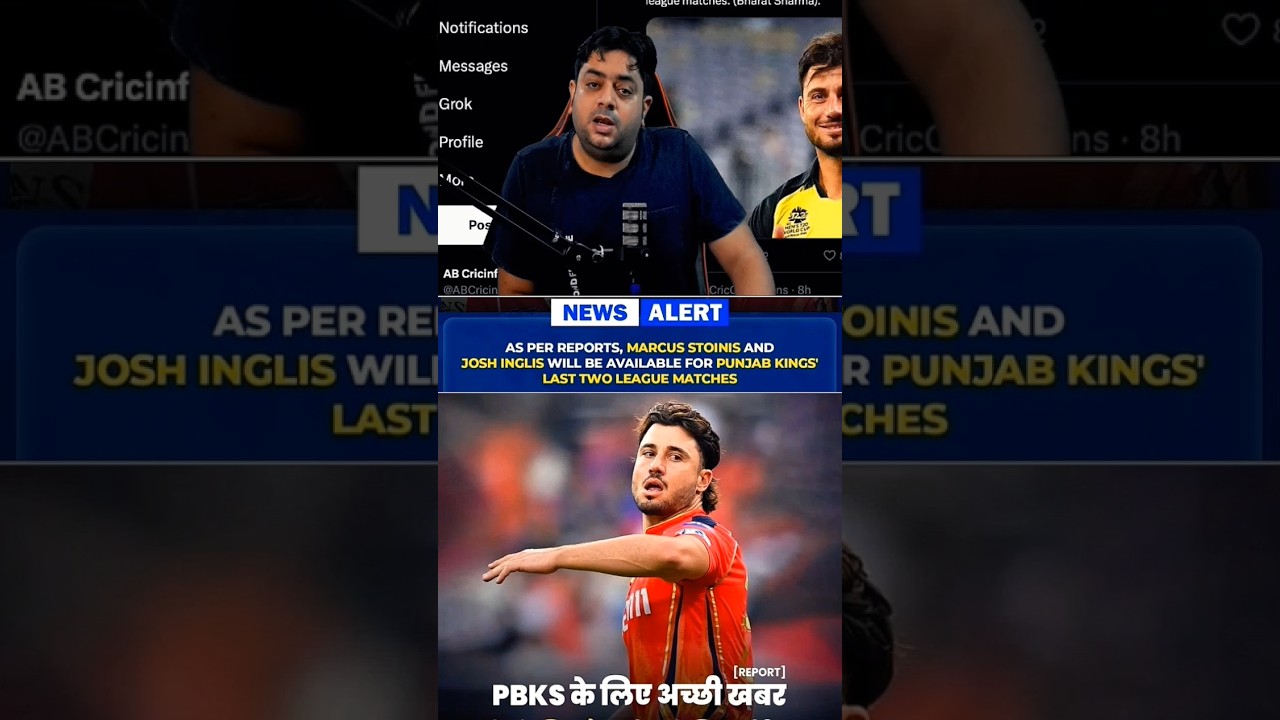 Punjab Kings Boost! Josh Inglis & Stoinis Return for Final IPL 2025 Games! #PBKS #ipl2025 #iplnews