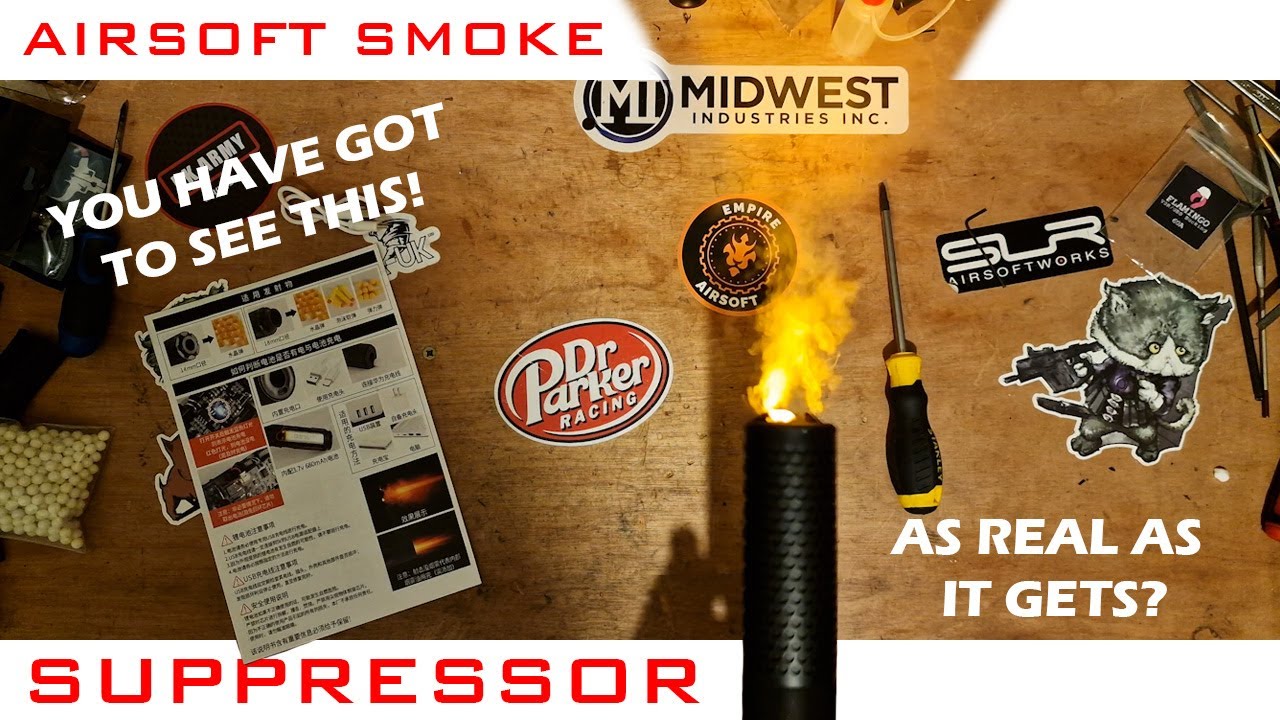 Airsoft Smoke Suppressor - Level Up Your GBBR!