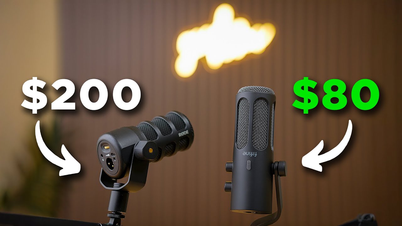 Best Podcast Mic for the Money? FIFINE Tank 3 vs Rode PodMic