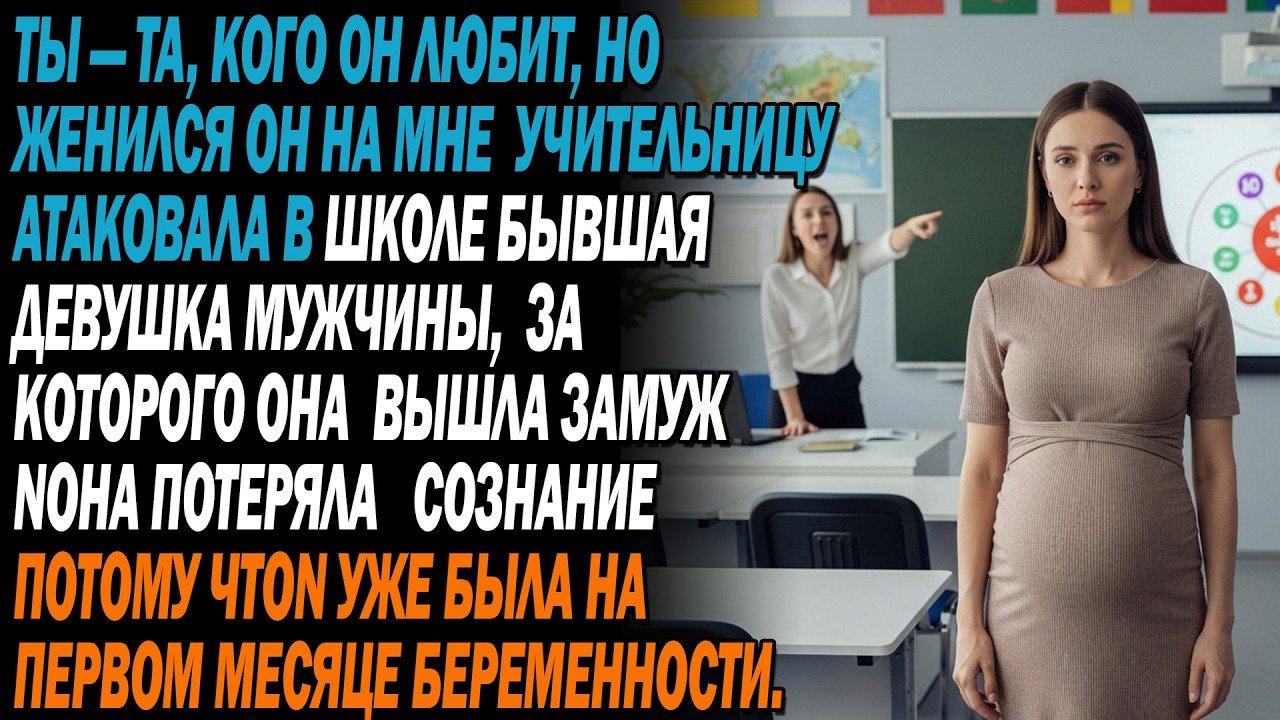🏫 Учительницу в школе атаковала бывшая девушка мужа. 😡😱 Она потеряла сознание — беременна. 🤰