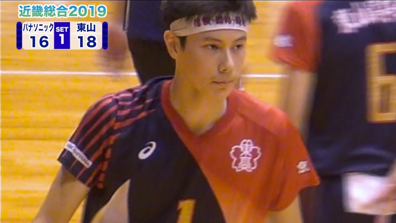 【近畿総合2019】東山高校 vs パナソニックパンサーズ 第1セット