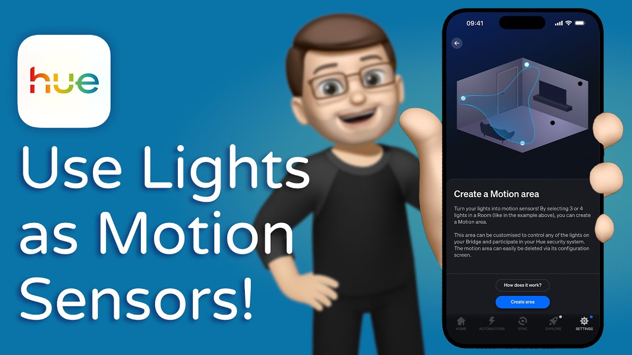 Philips Hue MotionAware: превратите свои светильники в датчики движения! (Пошаговое руководство)