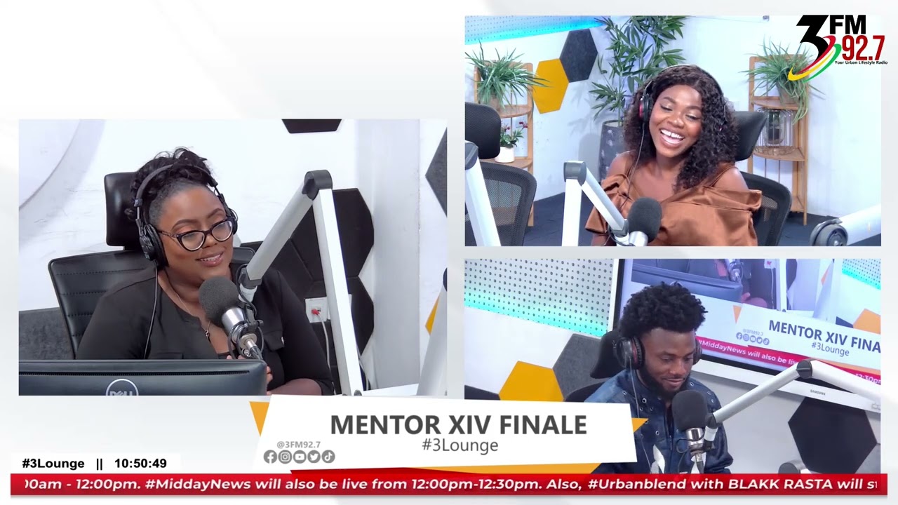 MENTOR XIV finalists Ivy Hollys & DNA talk Mentor XIV finale on #3Lounge with AJ Sarpong