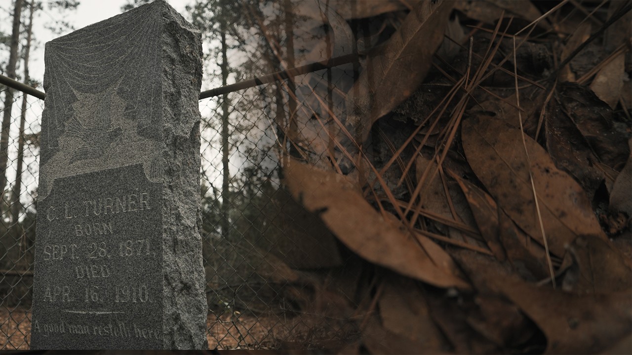 Hidden Cemetery Deep in the Woods of Livingston, Texas
