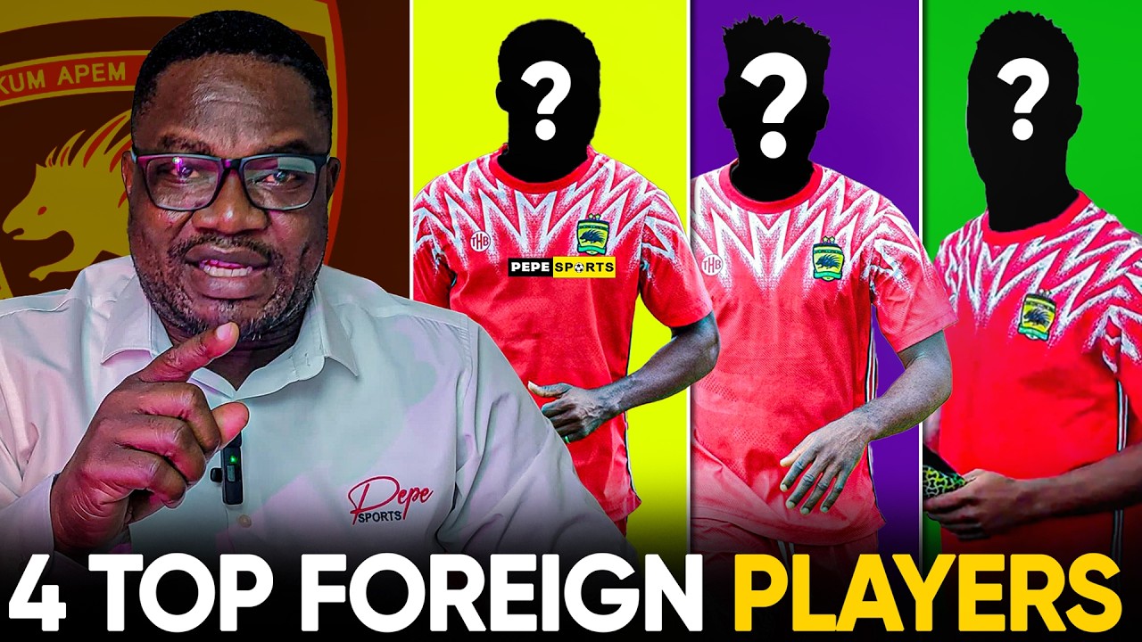 ASANTE KOTOKO 🇦🇹 TO RECRIUT 3 OR 4 TOP FOREIGN PLAYERS  🔥 NO WHOLESALE SIGNINGS NEXT SEASON 