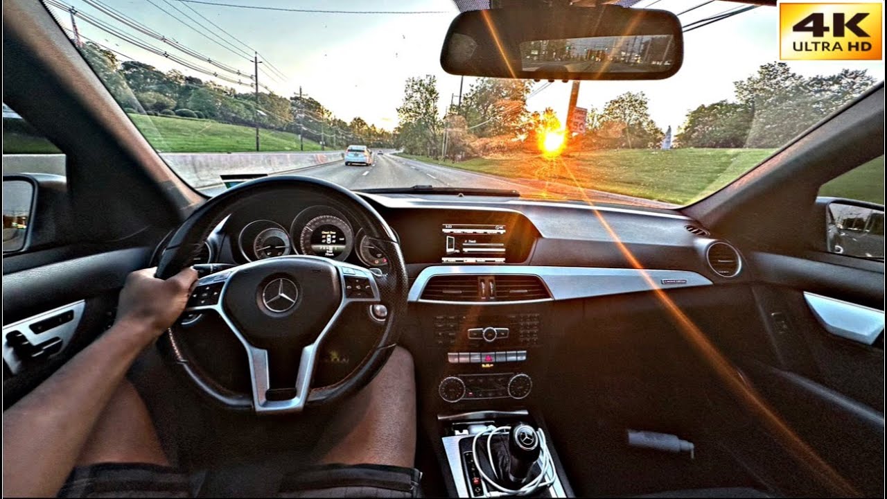 Mercedes Benz C250 Sunrise POV Drive