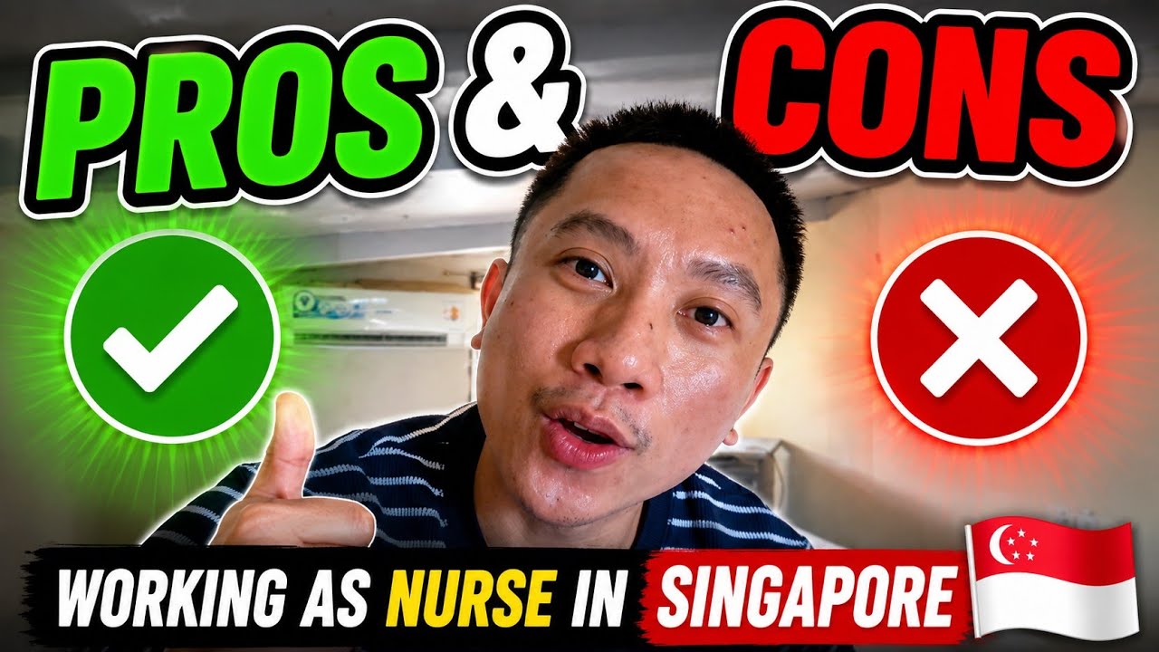 Pros and Cons of working as a NURSE in Singapore