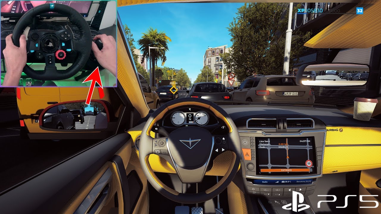 Taxilife: A city driving Simulator Ps5 I MANUAL TRANSMISSION GAMEPLAY ! !