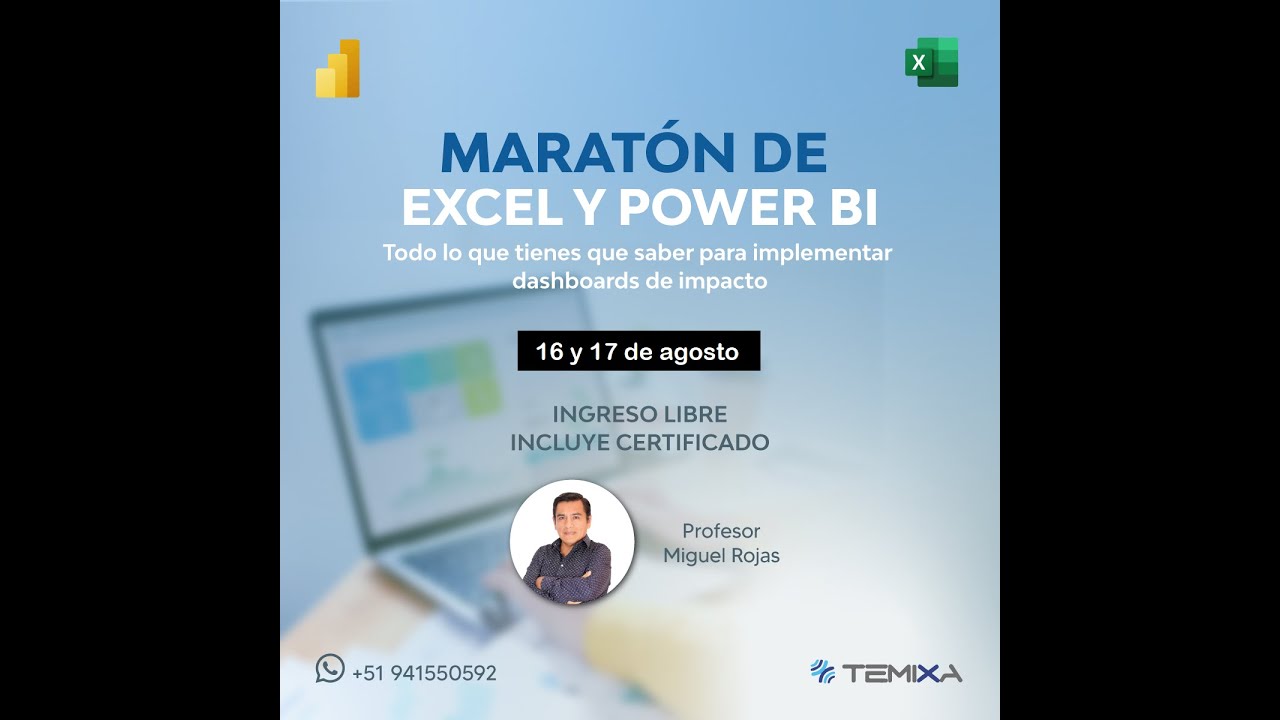 Temixa - Maratón en Excel y Power BI - Día 1