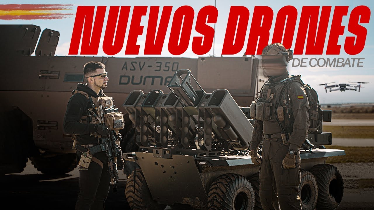 El NUEVO ARMAMENTO MILITAR ESPA&Ntilde;OL💥DRONES KAMIKAZE y BLINDADO ASV-350 (DUMA x Arquimea)