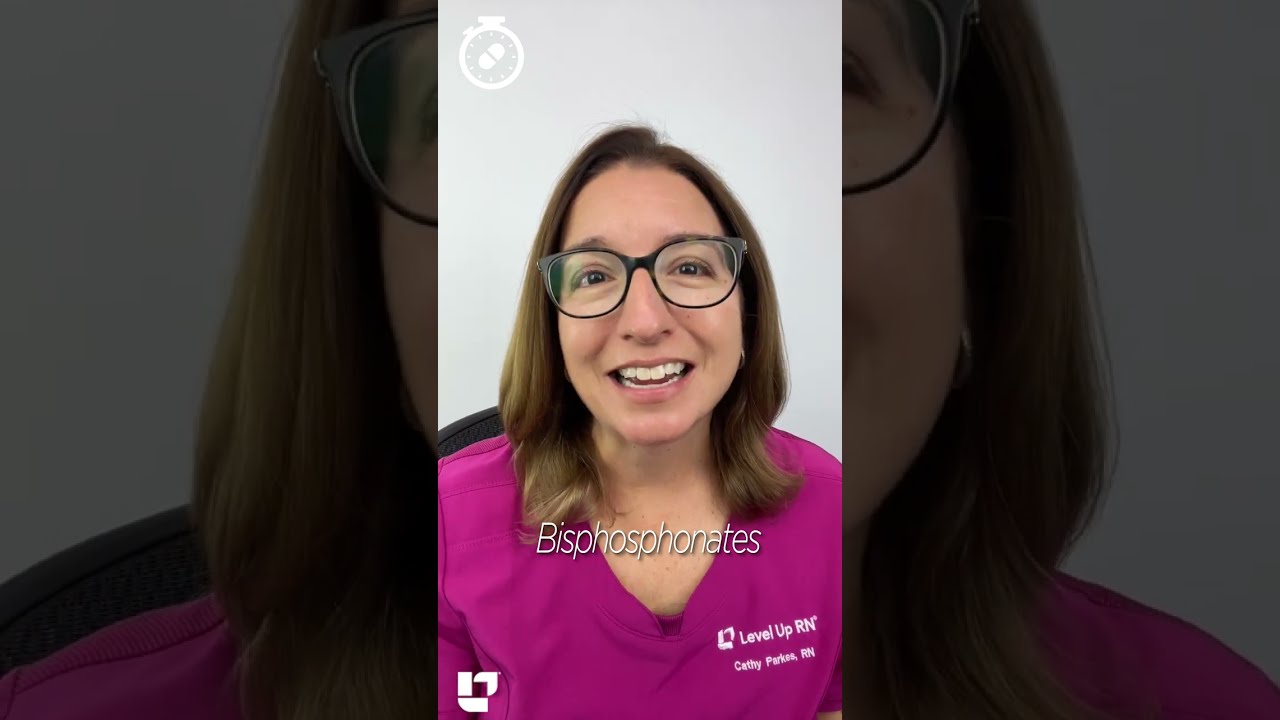 MedinaMin - Bisphosphonates: Pharmacology SHORT @LevelUpRN