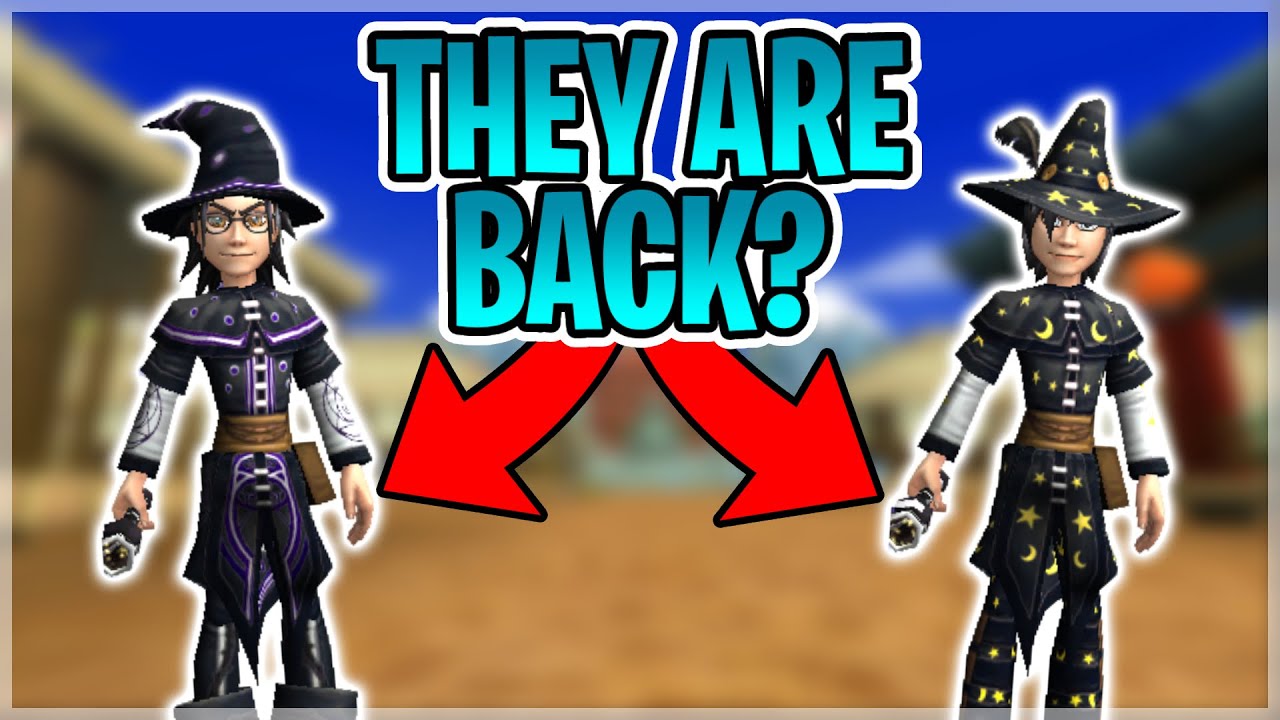 New Retired Robes Are Back And Farmable In Wizard101