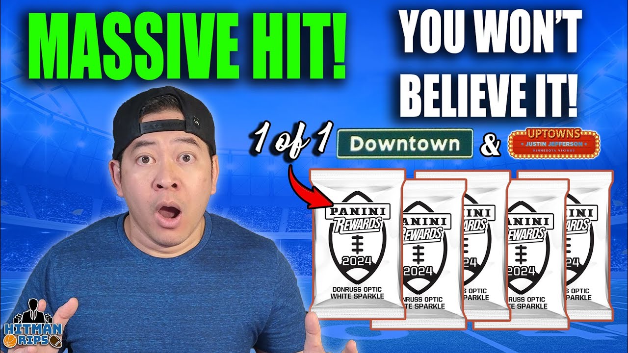 MASSIVE HIT! YOU WON'T BELIEVE IT!  2024 Optic Football White Sparkle Packs - $500+ per pack