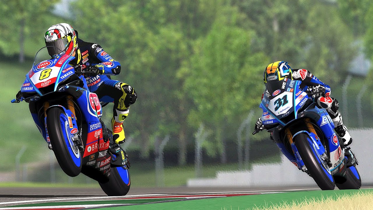Battle in Mugello Circuit - GP Bikes