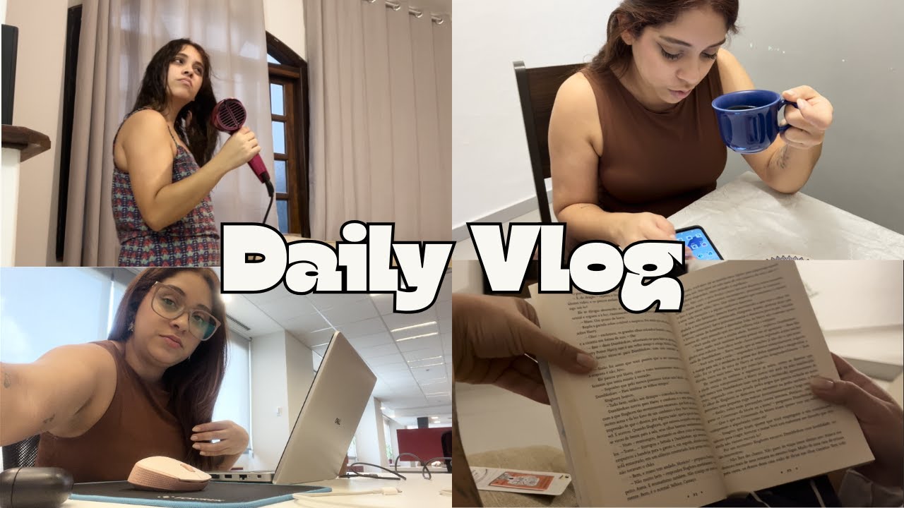 Daily Vlog: Dois Dias Comigo | Trabalho Presencial | Rotina Leve