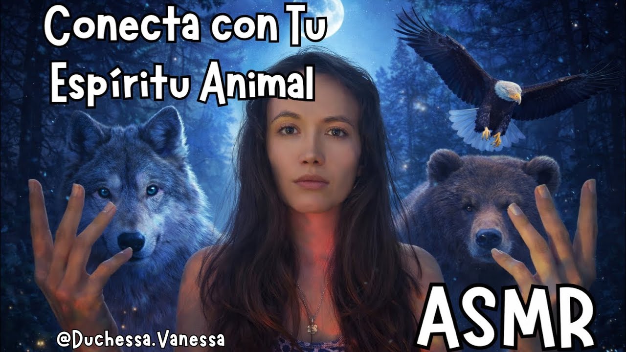 Meditación Guiada 🦅| Un Viaje Interior para Descubrir Tu Espíritu Animal 🐻| ASMR🦉🦊