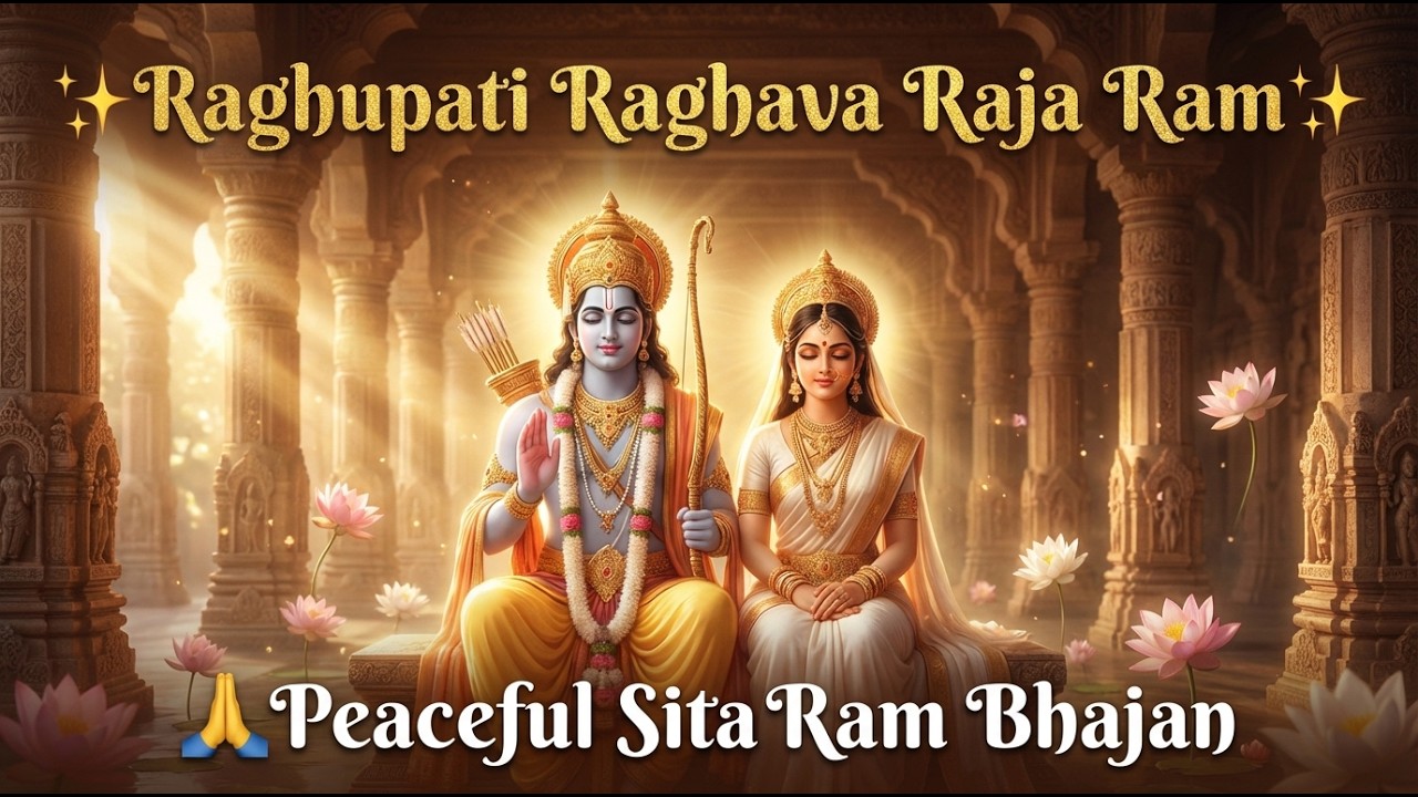 ✨Raghupati Raghava Raja Ram – 🌸 Peaceful Sita Ram Bhajan | Devotional Song 2026 #ram #rammandir