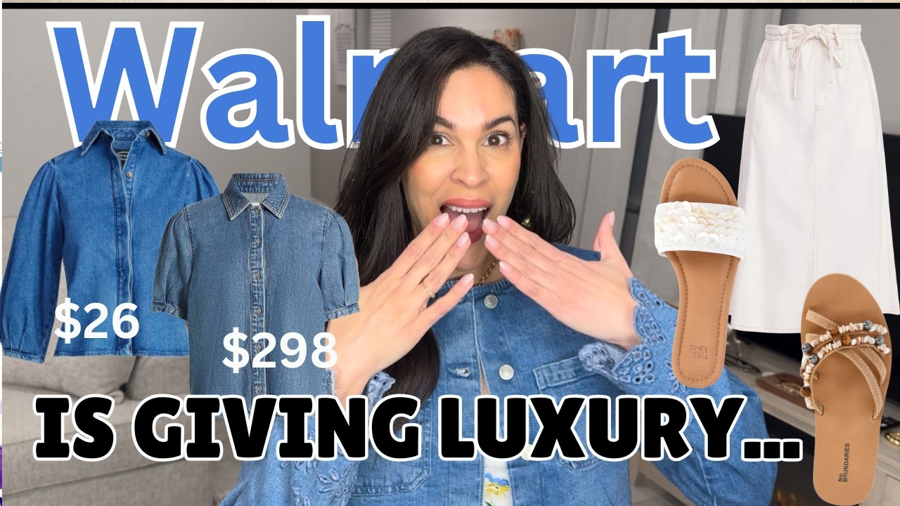 WALMART IS GIVING LUXURY| LOOK FOR LESS AT WALMART| WALMART NEW SPRING ARRIVALS LUXURIOUS LOOKS
