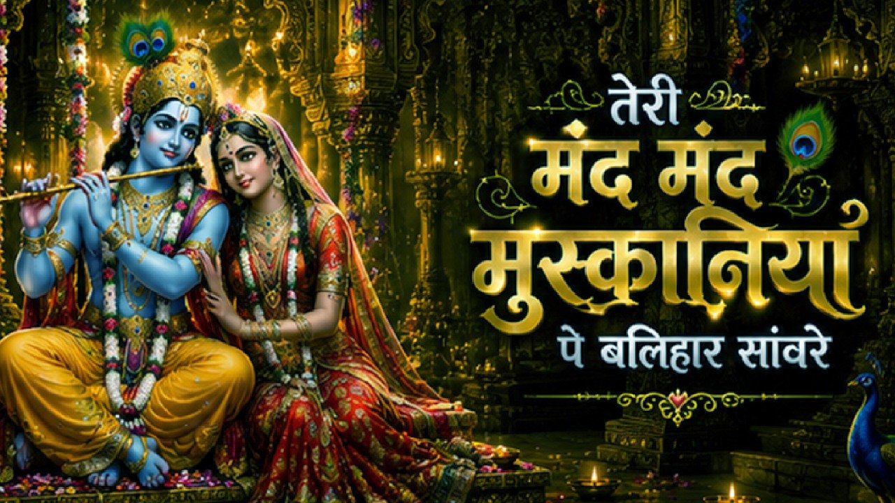 तेरी मंद मंद मुस्कनिया पे बलिहार राघव जी | Teri Mand Mand Muskan Pe | New Krishna song