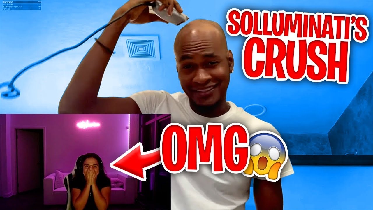SOLLUMINATI CRUSH REACTS TO BALD HEAD (SHOCKED)