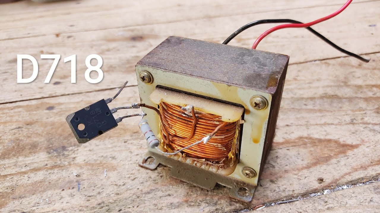 kích điện đơn giản với D718