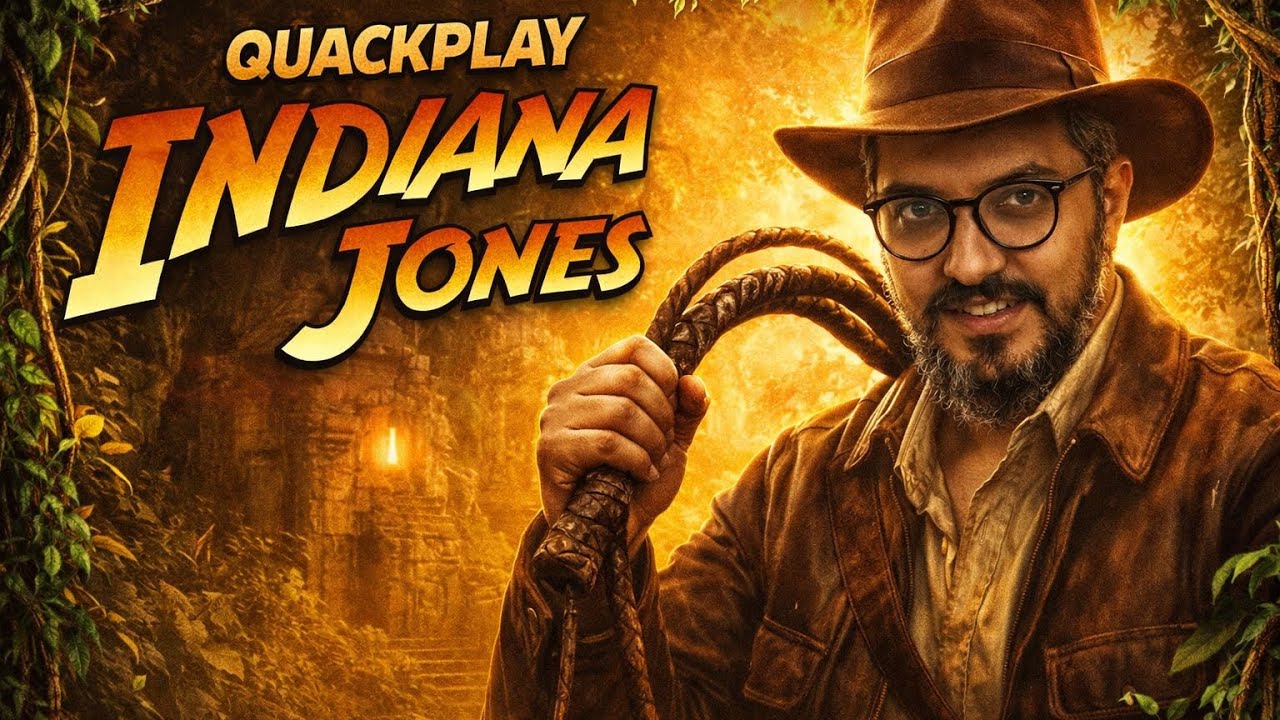 QUACK PLAY - INDIANA JONES E O GRANDE CÍRCULO