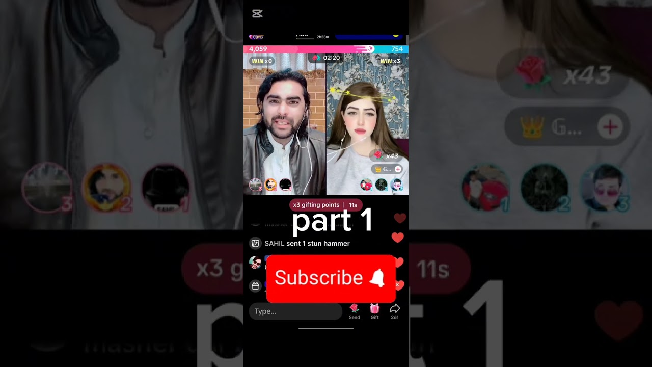 Saddam sani vs geet ❤️❤️ (part 1) TikTok live full video
