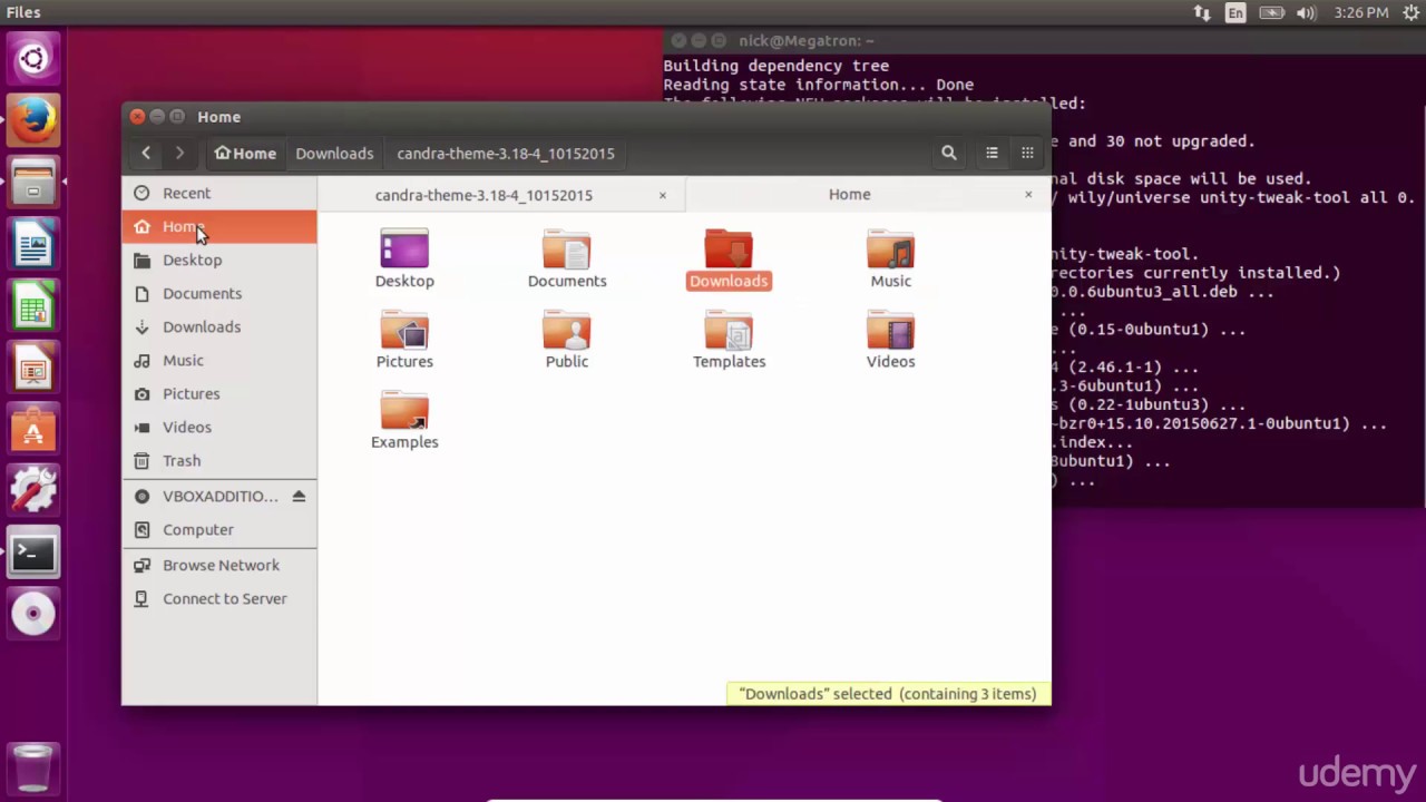 (9) Installing the Unity Tweak Tool for Ubuntu