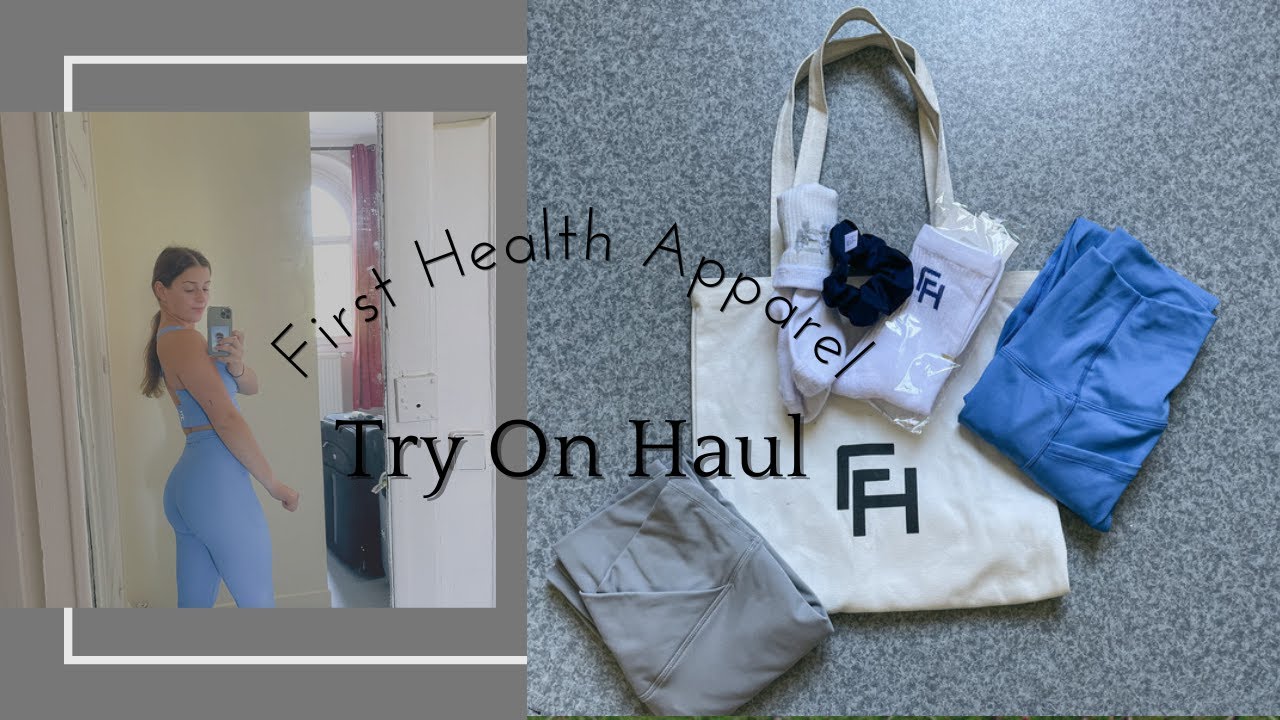 First Health Apparel Try on Haul💙