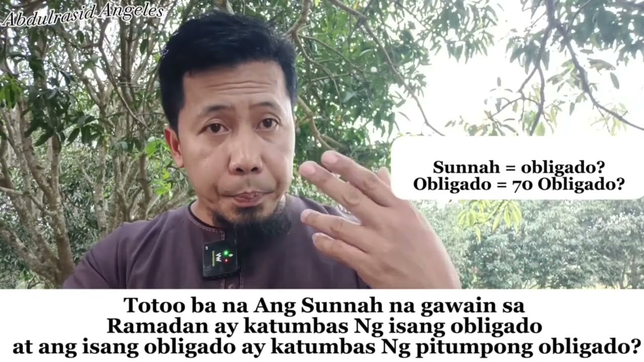 Totoo ba na ang isang sunnah na gawain sa ramadan ay katumbas ng isang obligado