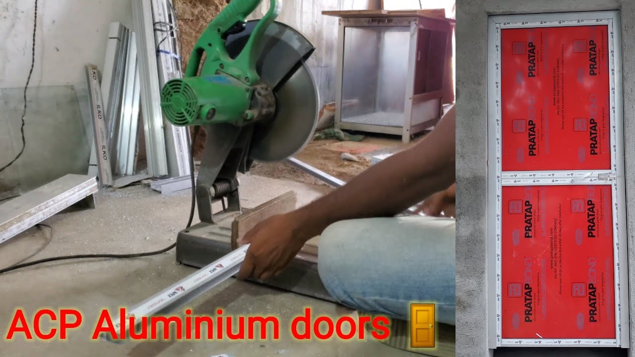 Aluminium ACP Doors Making @MIRAJ1
