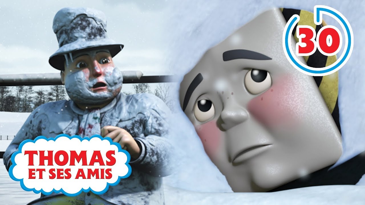 Thomas Et Ses Amis en français | Frigorifié et Gelé! | 30 Minutes d'Épisodes