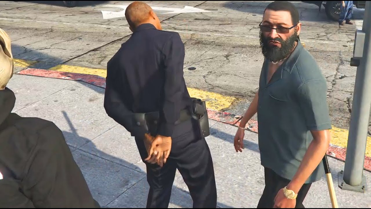 Fingle Dan LITERALLY pulls over Chang Gang (REAL)