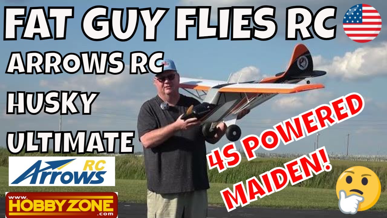 ARROWS RC HUSKY ULTIMATE 4S MAIDEN с режимом стабильности DEMO от FGFRC