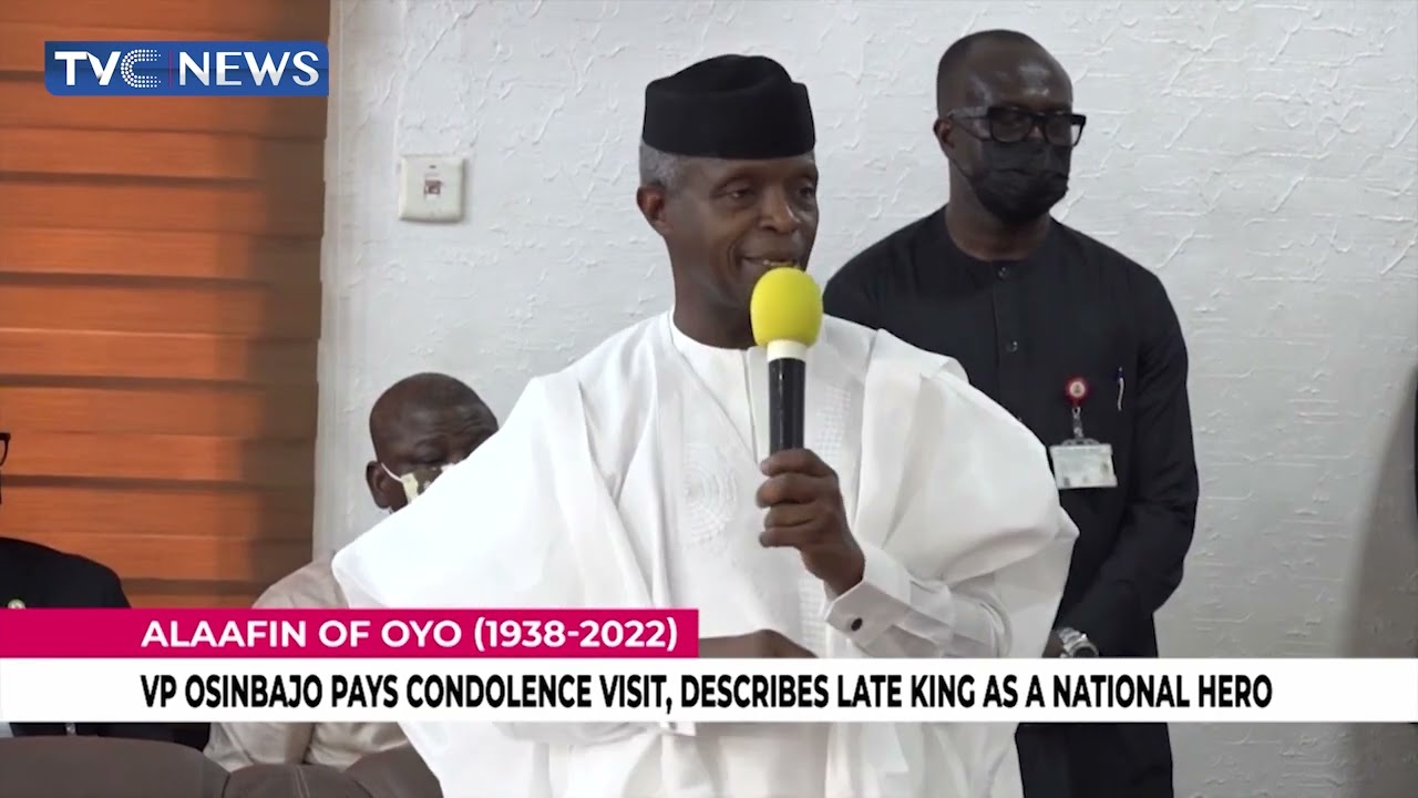 Late Oba Lamidi Adeyemi Was A National Hero - Osinbajo