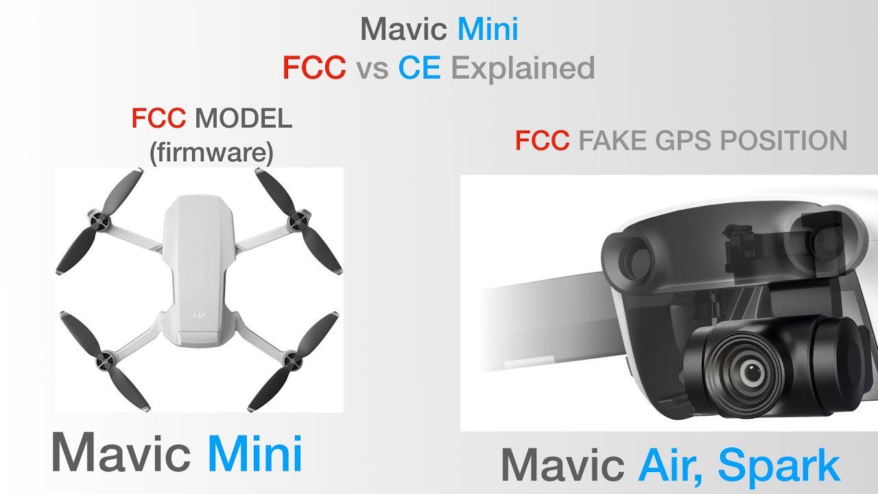 Mavic Mini: CE vs FCC - Om&oacute;wienia Wersji (PL)
