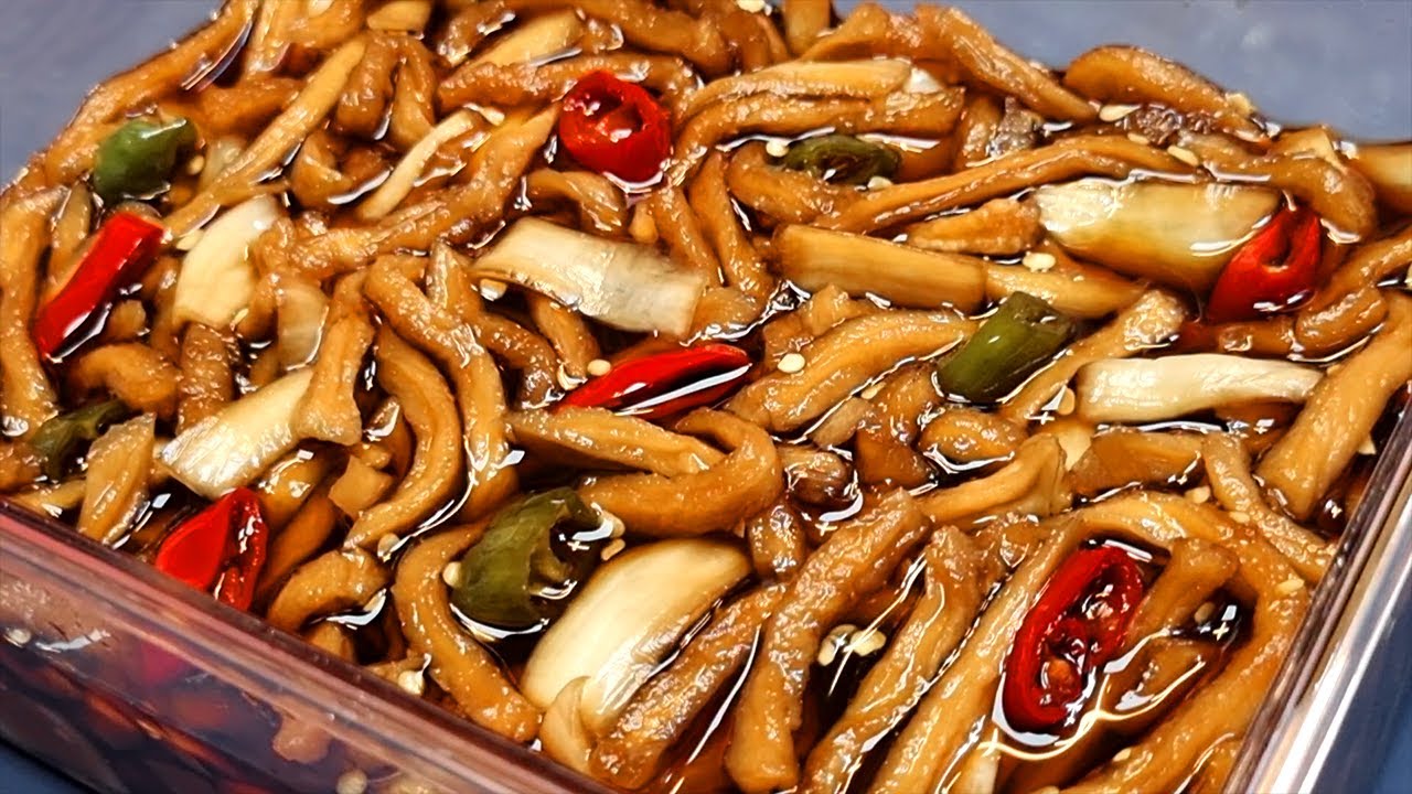 무말랭이가 있다면 이렇게 해보세요 오독오독한 식감이 끝내줍니다